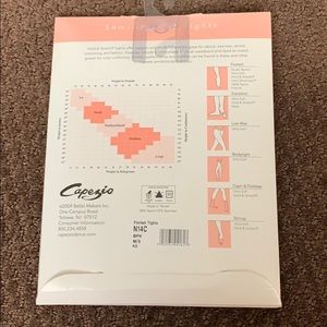 Capezio Costumes - Footed semi opaque tights Capezio Costumes - Footed semi opaque tights